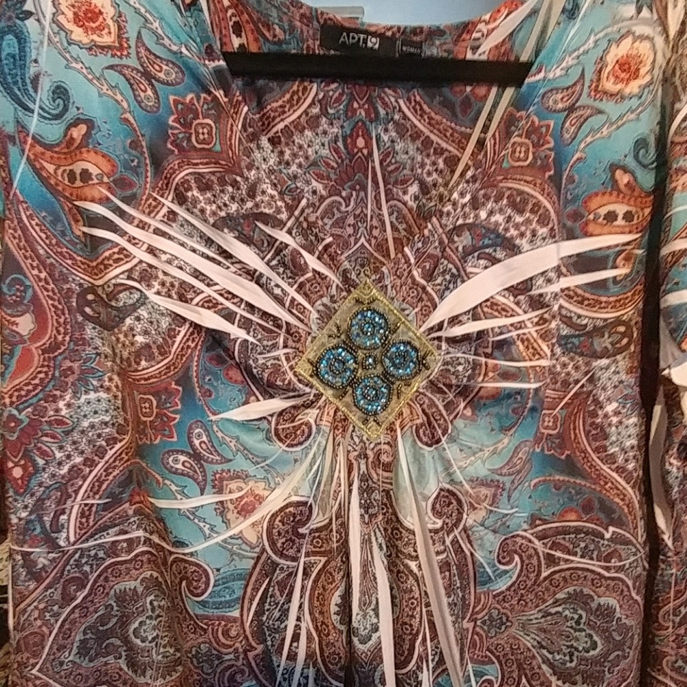 Apt 9 NWOT Baby doll tunic 2xlg